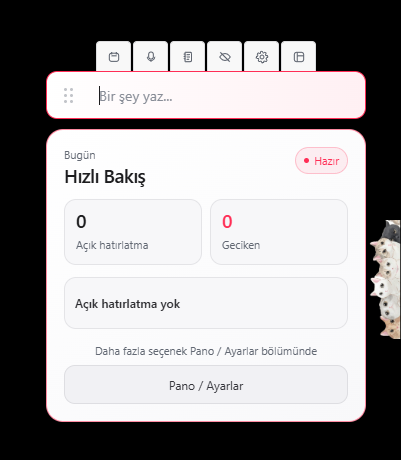 Kenar Bar: kendi tutamağın, rengin ve hızlı bakış panelin. Türkçe Windows arayüzü.